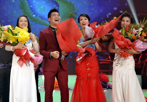 Các thí sinh của dòng thính phòng: Đinh Thị Trang, Ngô Văn Đức, Võ Hồng Quân, Trần Thị Trang 