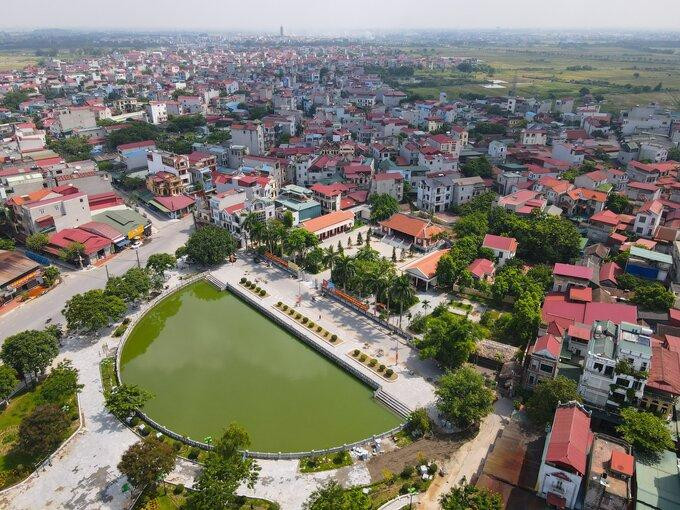 Toàn cảnh Khu lưu niệm Tổng Bí thư Nguyễn Văn Cừ tại phường Phù Khê, thành phố Từ Sơn.