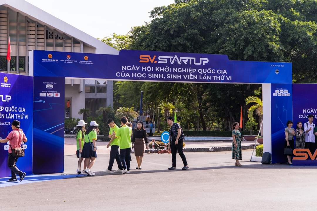 Đây là lần thứ 6 diễn ra Ngày hội khởi nghiệp cho học sinh, sinh viên toàn quốc.