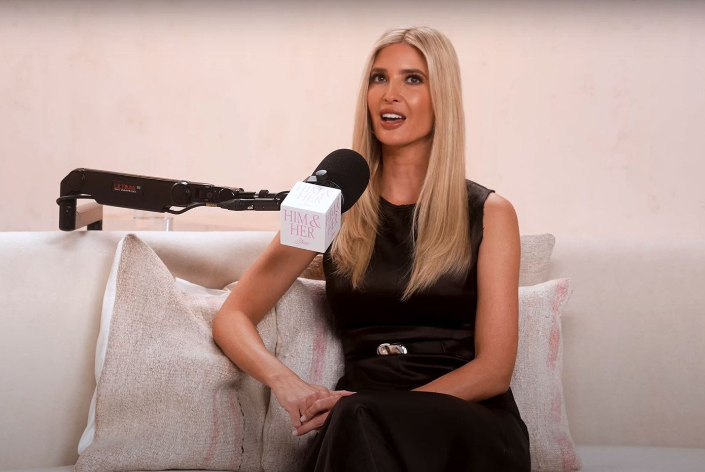 Ivanka Trump một lần nữa khẳng định không trở lại Nhà Trắng để làm chính trị trên Skinny Confidential Him &amp; Her. Ảnh: YouTube.