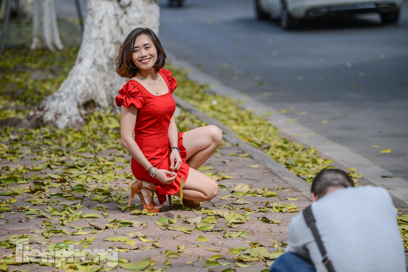 Sau cơn mưa, lá sấu rụng nhiều, trải thảm sáng cả con đường. Người dân Hà thành vì thế thích thú kéo nhau đến đây tẩn hưởng trọn vẹn nét bình yên, dịu dàng của Thủ đô mùa lá sấu rụng. Sau cơn mưa, lá sấu rụng nhiều, trải thảm sáng cả con đường. Người dân Hà thành vì thế thích thú kéo nhau đến đây tẩn hưởng trọn vẹn nét bình yên, dịu dàng của Thủ đô mùa lá sấu rụng.