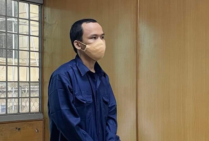 Tử tù trốn Trại tạm giam Chí Hòa Nguyễn Kim An tại phiên tòa sáng 24/11.