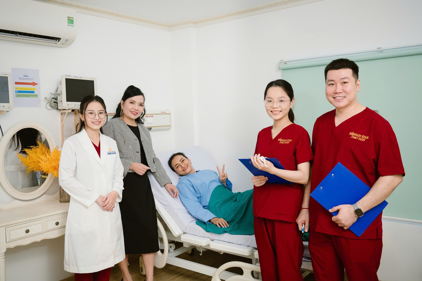 Đội ngũ bác sĩ và điều dưỡng của bệnh viện hết sức tận tâm