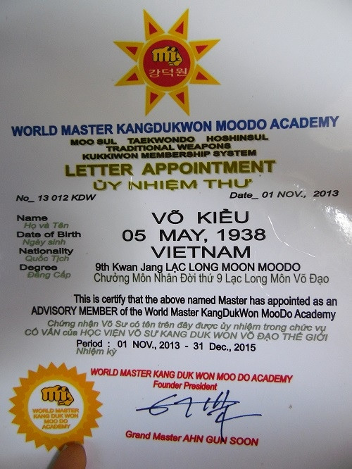 Bí mật 500 năm và chân dung các đại cao thủ môn phái Võ Rồng ảnh 1