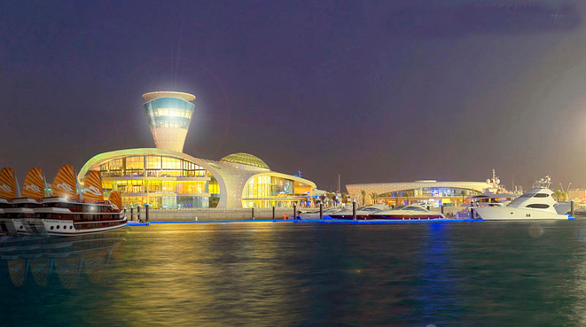 Phối cảnh Nhà ga Trung tâm của Cảng tàu du lịch Ngọc Châu. Phối cảnh Nhà ga Trung tâm của Cảng tàu du lịch Ngọc Châu