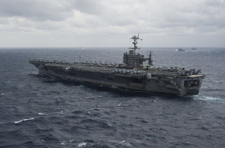 Theo các nguồn tin, Lực lượng Phòng vệ biển Nhật Bản (JMSDF) đã huy động 15 tàu chiến cùng 6 tàu và máy bay Mỹ thực hiện nhiều khoa mục như tác chiến chống tàu ngầm, chống hạm nổi, phòng thủ tên lửa trong điều khiển thời tiết xấu