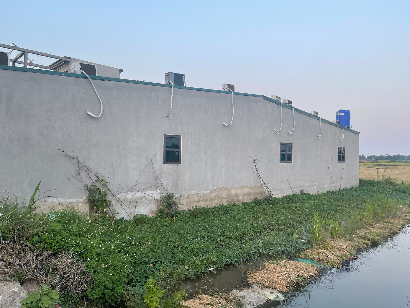 Khu vực nơi ở của các nhân viên cách khu vực karaoke và massage khoảng 200m.