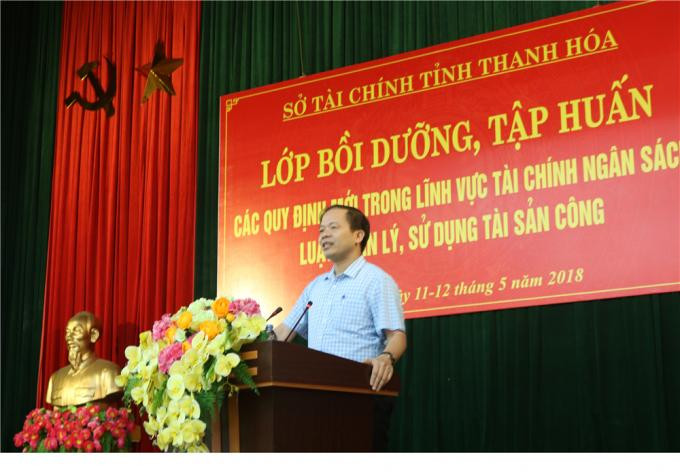 Ông Nguyễn Văn Tứ- Giám đốc Sở Tài chính Thanh Hoá