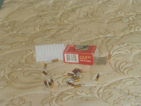 Số đạn bị thu giữ 