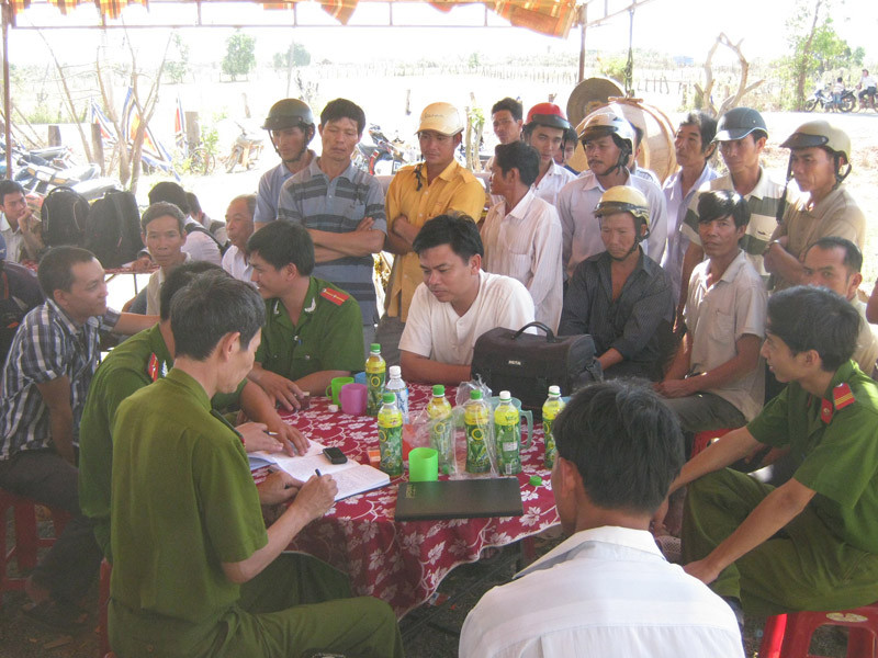 CQĐT lập biên bản khám nghiệm tử thi. CQĐT lập biên bản khám nghiệm tử thi