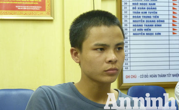 Đối tượng Đinh Văn Thắng. Ảnh: ANTĐ