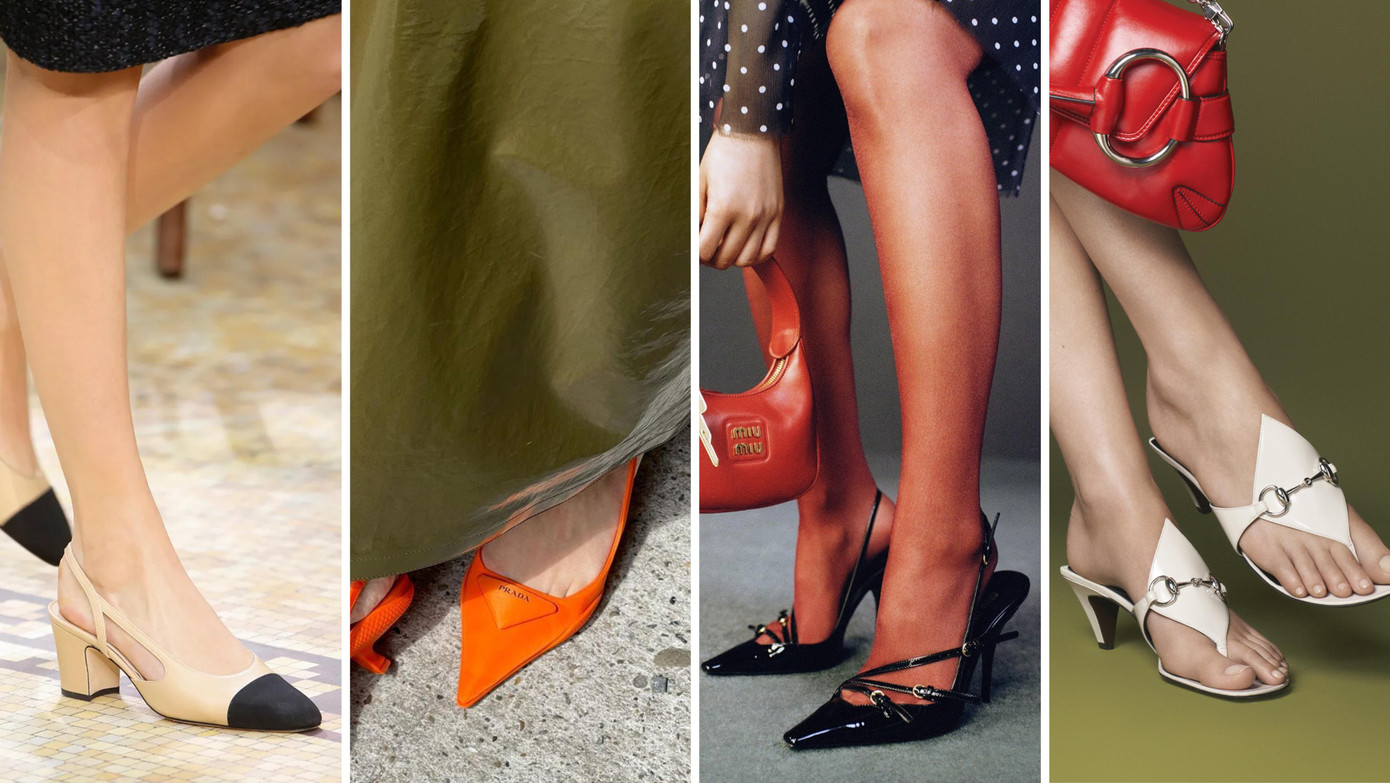 Nỗ lực của nhà mốt Oscar de la Renta đã biến kitten heels trở thành món đồ không thể thiếu. Nỗ lực của nhà mốt Oscar de la Renta đã biến kitten heels trở thành món đồ không thể thiếu.