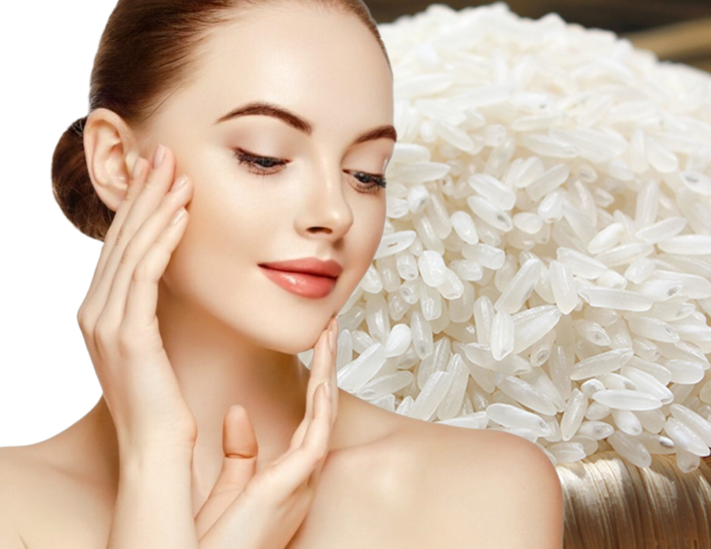 Nước gạo đã được chứng minh là có tác dụng ngăn chặn nếp nhăn hay chảy xệ.