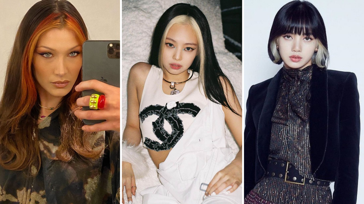 Những lọn tóc highlight màu mè đang giành lại vị thế của mình trong đường đua thời trang.