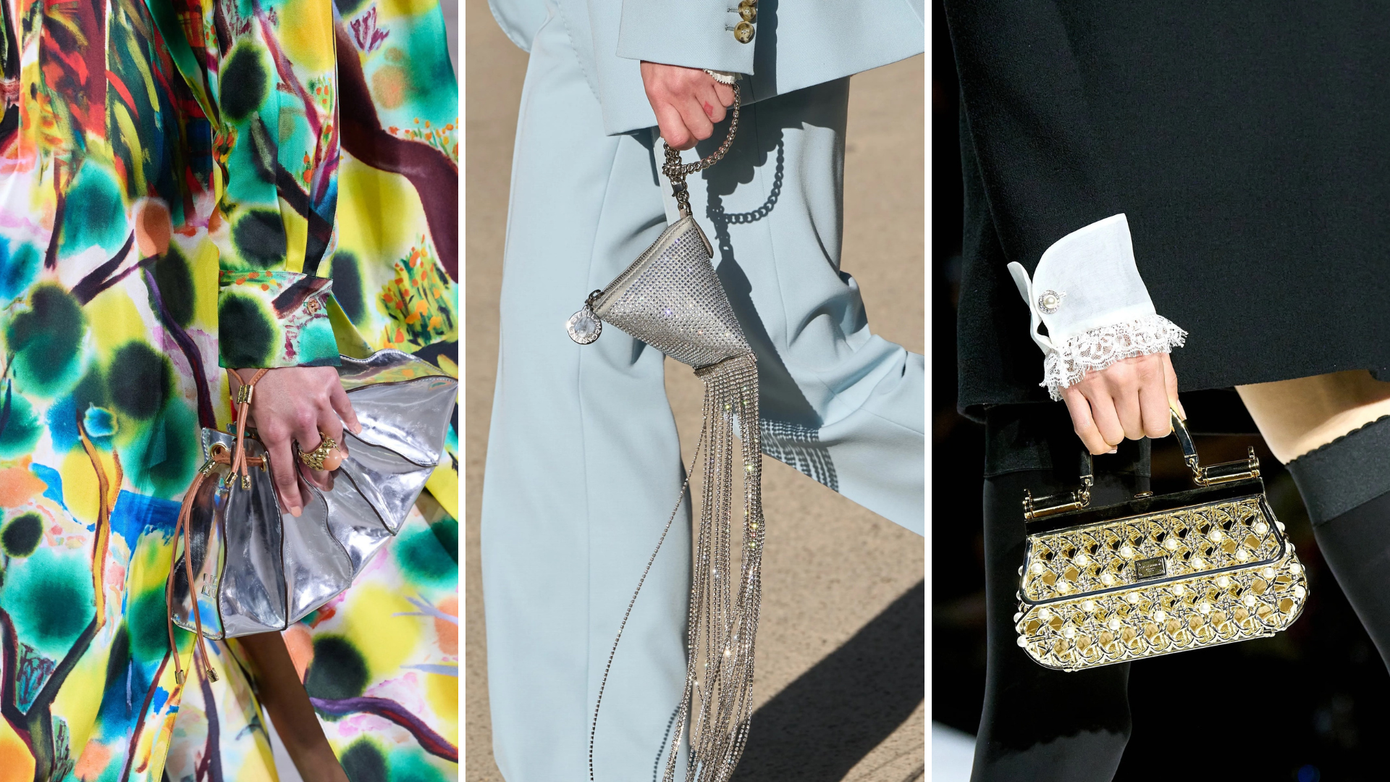 Song song với quiet luxury là sự xuất hiện của các mẫu túi trường phái đối lập hoàn toàn.