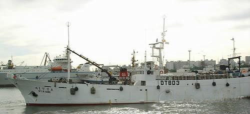 Tàu cá In Sung-1 gần Nam Cực trước khi bị chìm