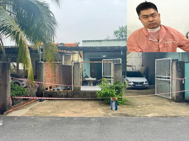 Hiện trường nơi xảy ra vụ án mạng và chân dung nghi can đang cấp cứu tại bệnh viện