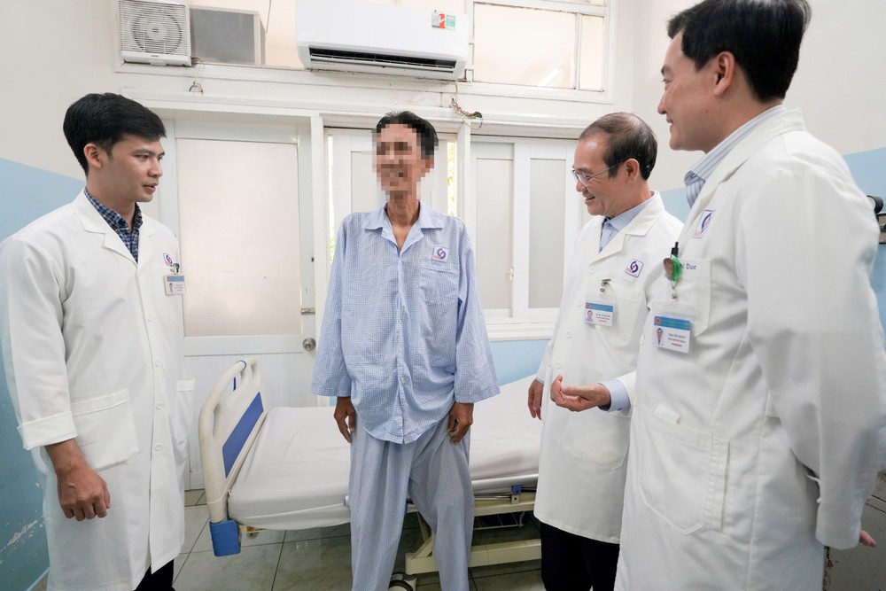 Sau phẫu thuật, sức khỏe bệnh nhân đã bình phục tốt Sau phẫu thuật, sức khỏe bệnh nhân đã bình phục tốt