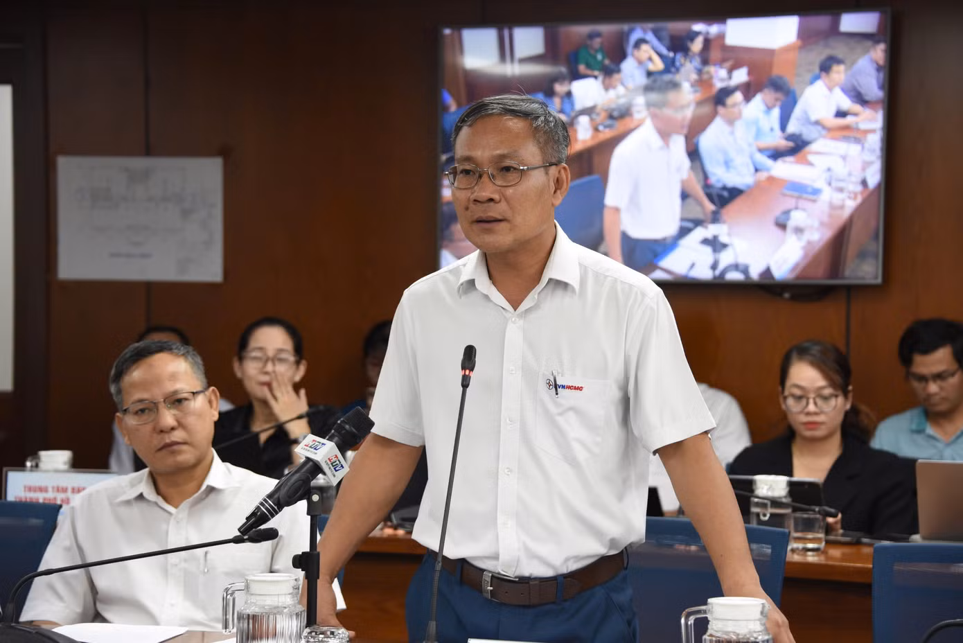 Ông Bùi Trung Kiên, Phó Tổng Giám đốc Tổng công ty Điện lực TPHCM. Ảnh: K.S