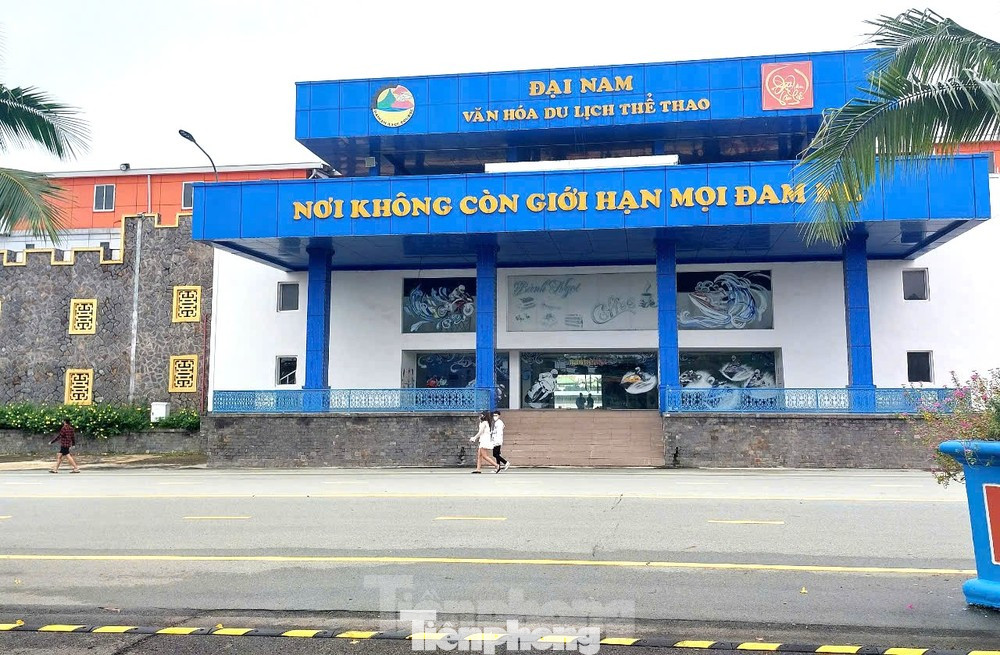 Khu du lịch Đại Nam chỉ tạm ngưng để chỉnh trang.