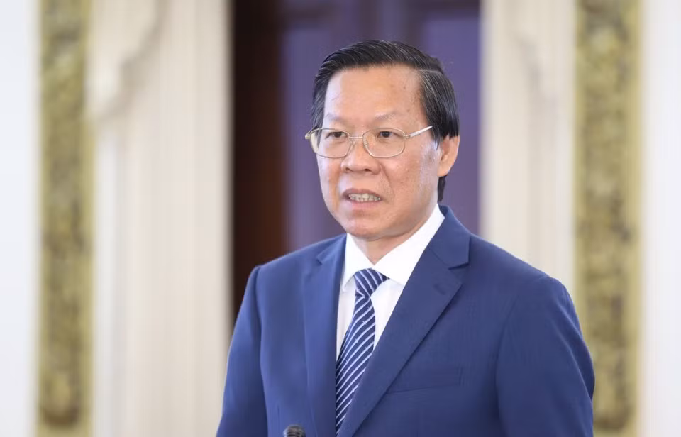 Chủ tịch UBND TPHCM Phan Văn Mãi. Ảnh: Ngô Tùng