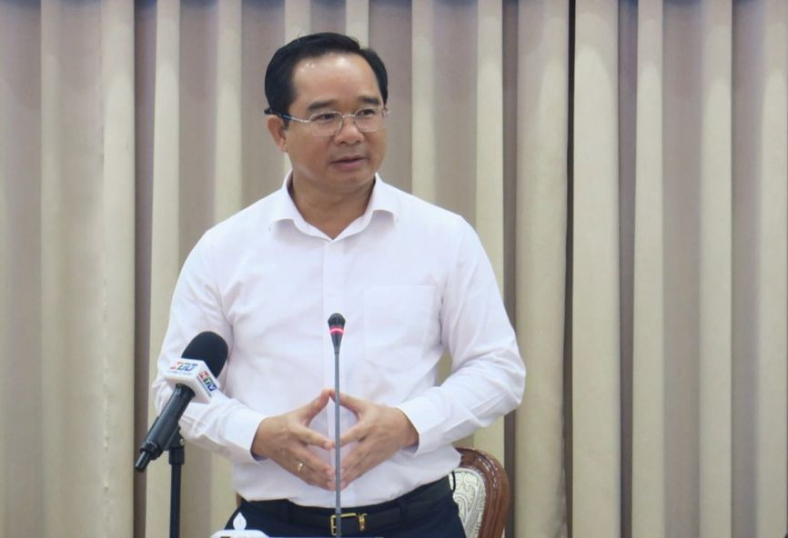 Chủ tịch UBND TPHCM Nguyễn Văn Được. Ảnh: Minh Hiệp