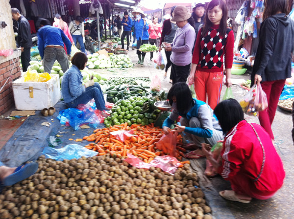 Rau xanh giá... mềm