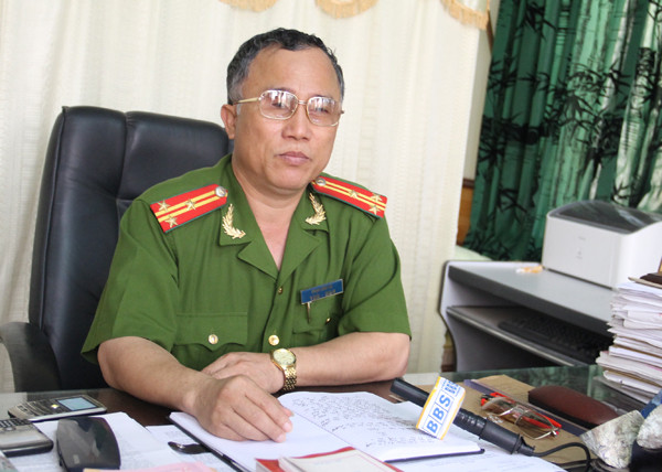 Thượng tá Phạm Đình Độ, Trưởng Công an huyện Lục Nam