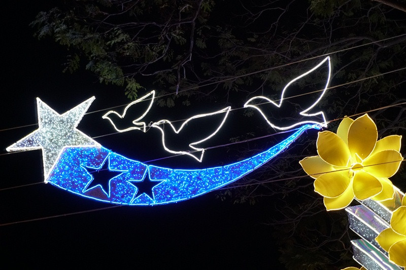 Không khí Noel ngập tràn đường phố Sài Gòn ảnh 9