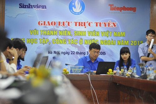 Toàn cảnh buổi giao lưu trực tuyến với du học sinh Việt Nam ảnh 2