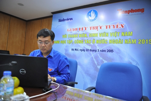 Toàn cảnh buổi giao lưu trực tuyến với du học sinh Việt Nam ảnh 4