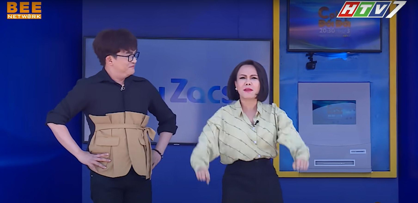 Chiếc áo mà MC Đại Nghĩa mặc trong Cơ Hội Đổi Đời tập 17 Chiếc áo mà MC Đại Nghĩa mặc trong Cơ Hội Đổi Đời tập 17