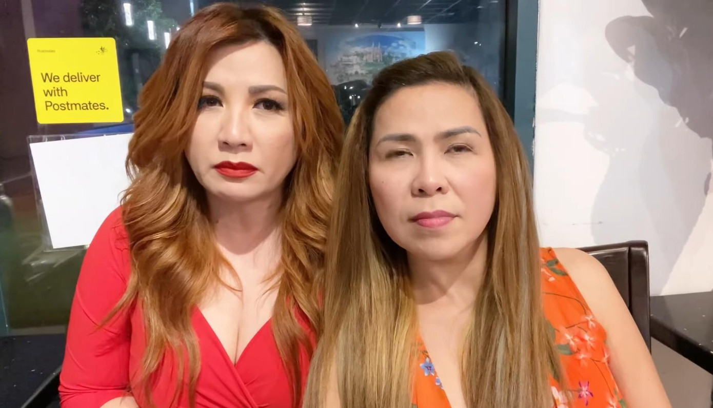 Trizzie Phương Trinh và Cam Thơ trong clip