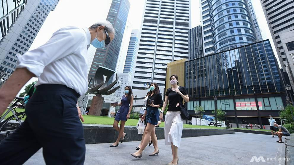 Khu tòa nhà cao tầng tại Raffles Place (Singapore)