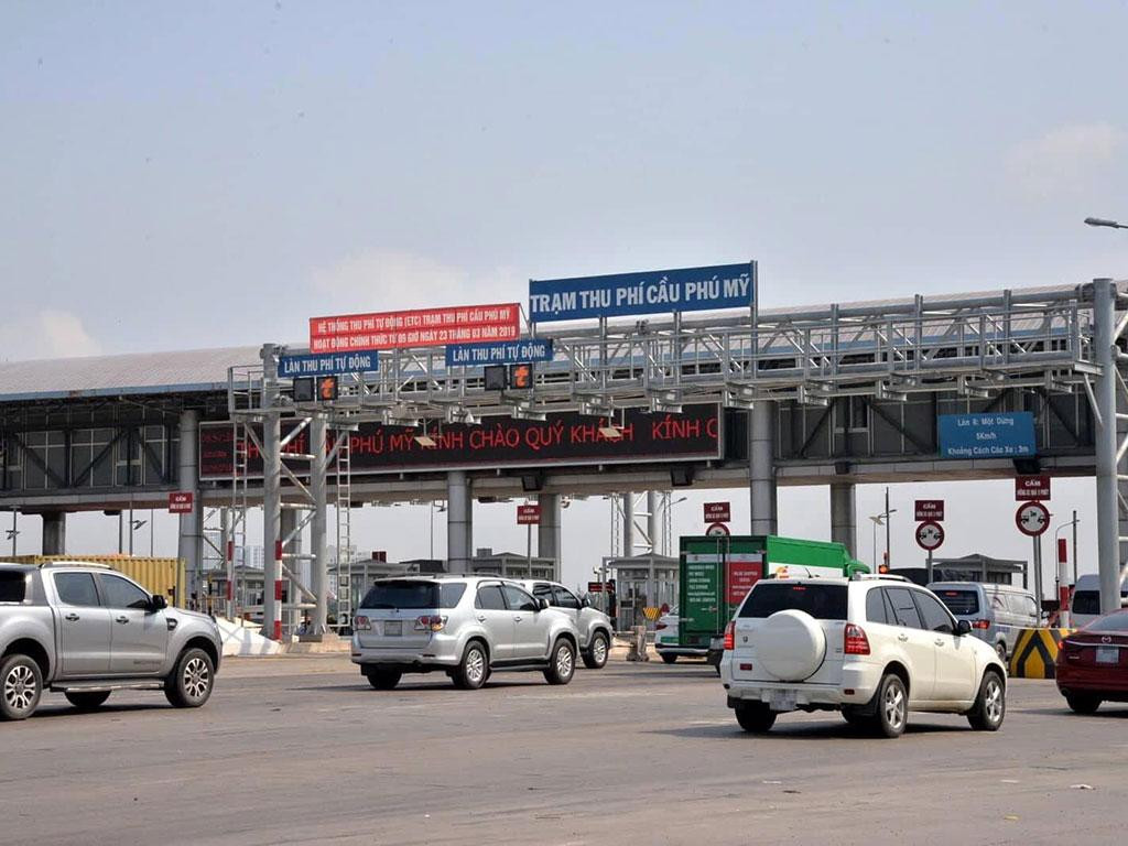 Trạm thu phí cầu Phú Mỹ