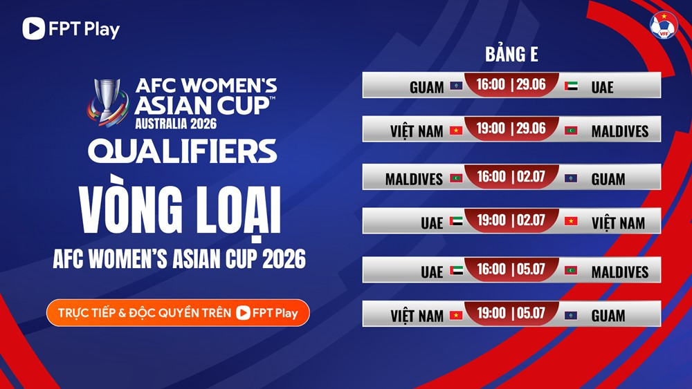 Lịch thi đấu của bảng E vòng loại Asian Cup nữ 2026. Lịch thi đấu của bảng E vòng loại Asian Cup nữ 2026.