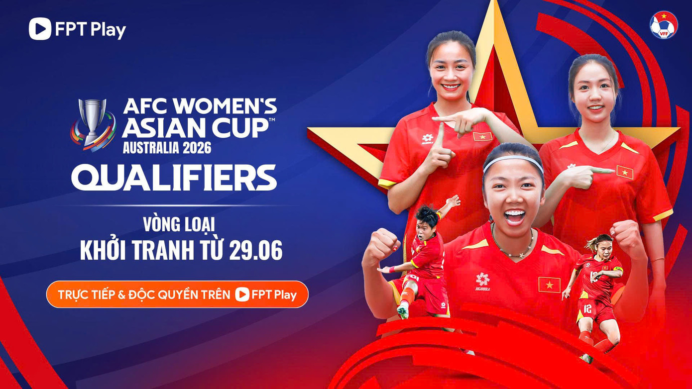 Các trận đấu của Đội tuyển nữ Việt Nam được phát sóng trực tiếp trên FPT Play. Các trận đấu của Đội tuyển nữ Việt Nam được phát sóng trực tiếp trên FPT Play.