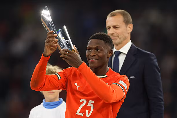 Nuno Mendes xuất sắc nhất chung kết Nations League 2024/25