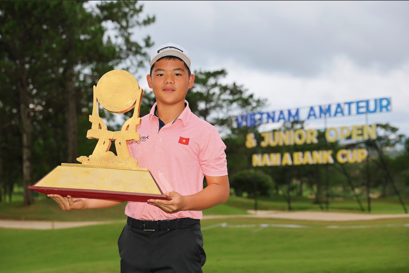 Nguyễn Trọng Hoàng đăng quang Giải vô địch golf nghiệp dư nam quốc gia (VAO) 2025.