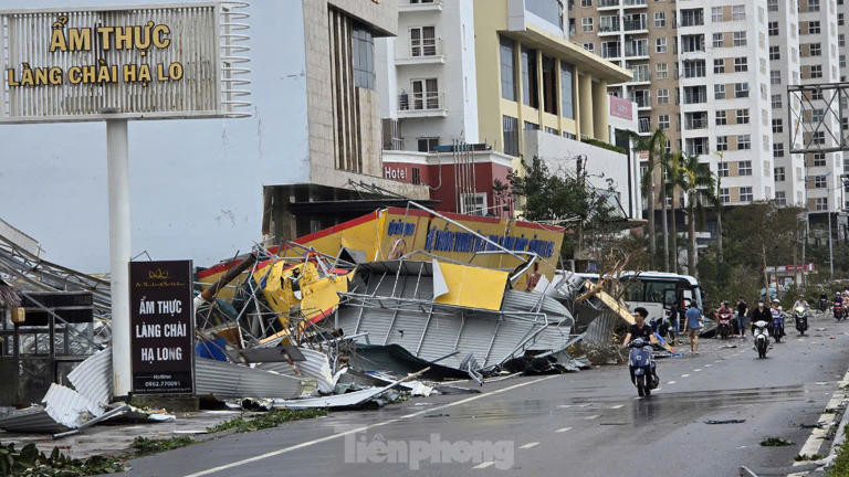 Nhiều khách vay ngân hàng ảnh hưởng bởi bão số 3.