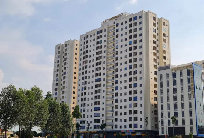 Một khu nhà ở xã hội tại Bắc Ninh.