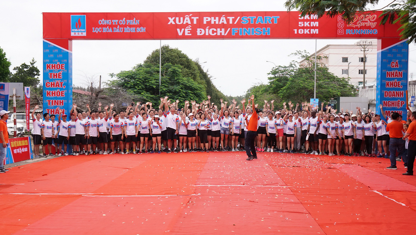 BSR tổ chức giải chạy năm 2020