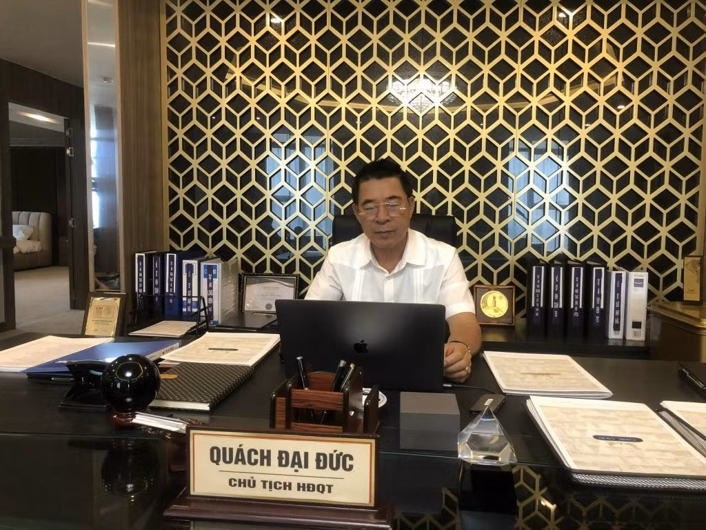 Doanh nhân hai mặt Quách Đại Đức.