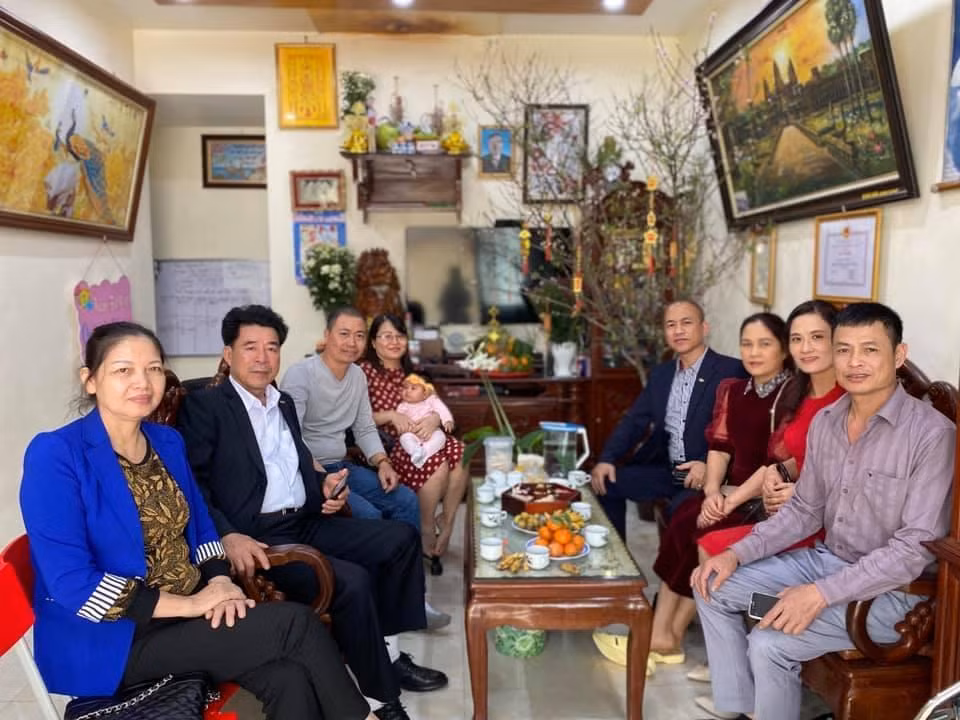 Gia đình NSUT Minh Thảo.