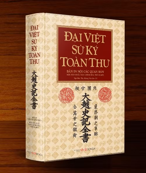 Đại Việt sử ký toàn thư bán chạy nhất Ngày Sách Việt Nam ảnh 1