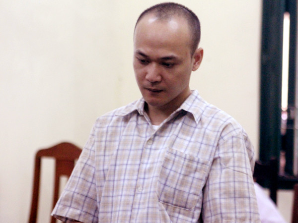 Bị cáo trong phiên tòa sáng nay