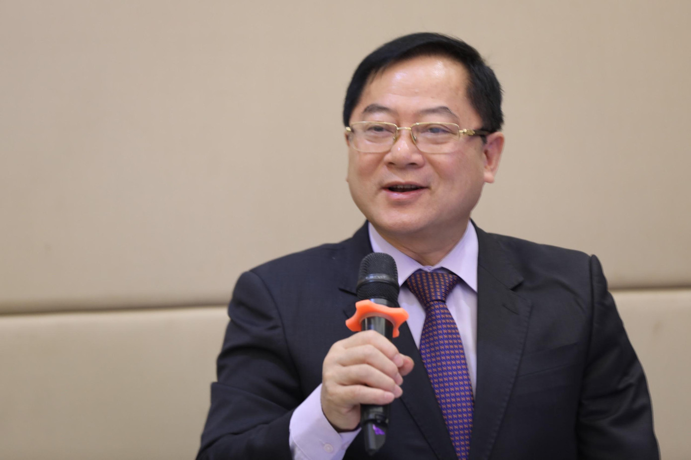 Nhà báo Lê Xuân Sơn - Tổng biên tập báo Tiền Phong, Trưởng Ban tổ chức Hội thảo: Thúc đẩy Chuyển đổi số ở Đồng bằng sông Cửu Long.