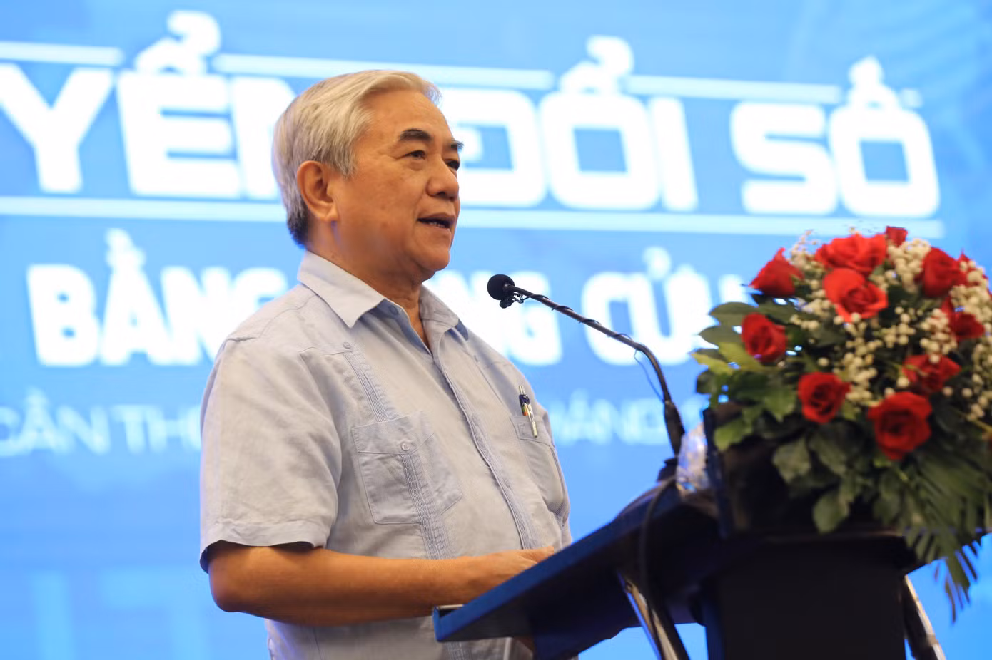 TS. Nguyễn Quân - Chủ tịch Hội tự động hóa Việt Nam, nguyên Bộ trưởng Bộ Khoa học và Công nghệ.