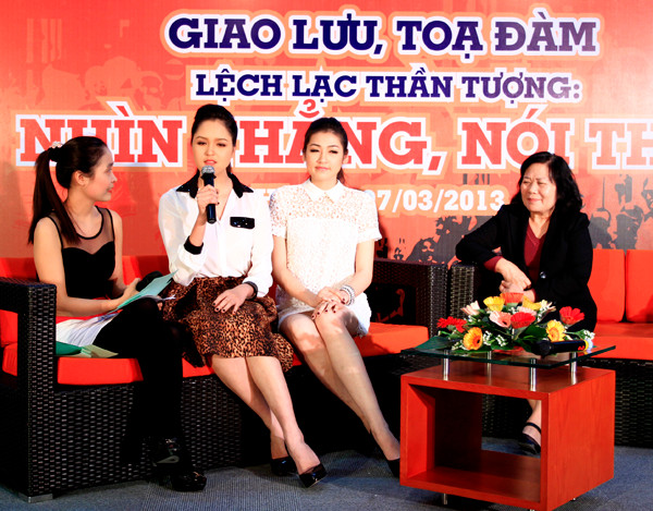 Á hậu Hoàng Anh chia sẻ từng thần tượng nhiều thầy cô giáo