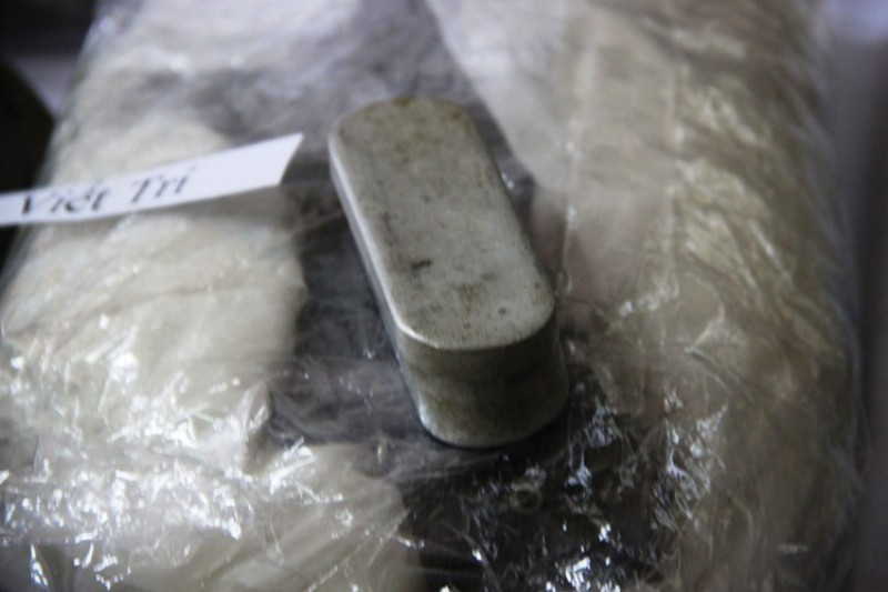 1 trong 7 kỷ vật ông Trần Viết Trí (sinh 1927, Đà Nẵng) tặng Bảo tàng Đà Nẵng. Chiếc hộp kim tiêm ông Trí dùng để tiêm thuốc cho cán bộ, chiến sĩ trong thời gian ông bị giam ở nhà lao Hội An năm 1957